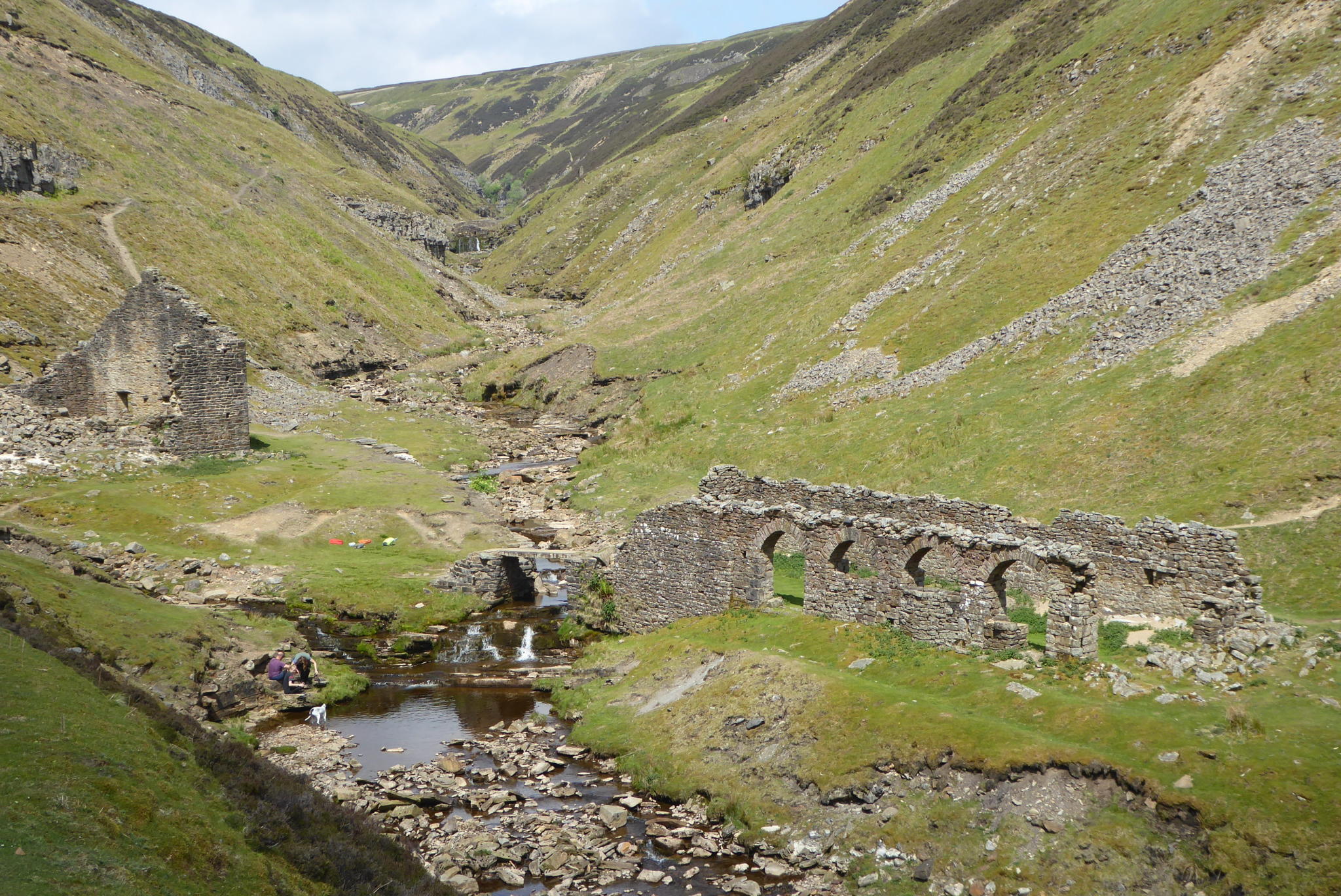 Gunnerside Gill from Surrender Bridge