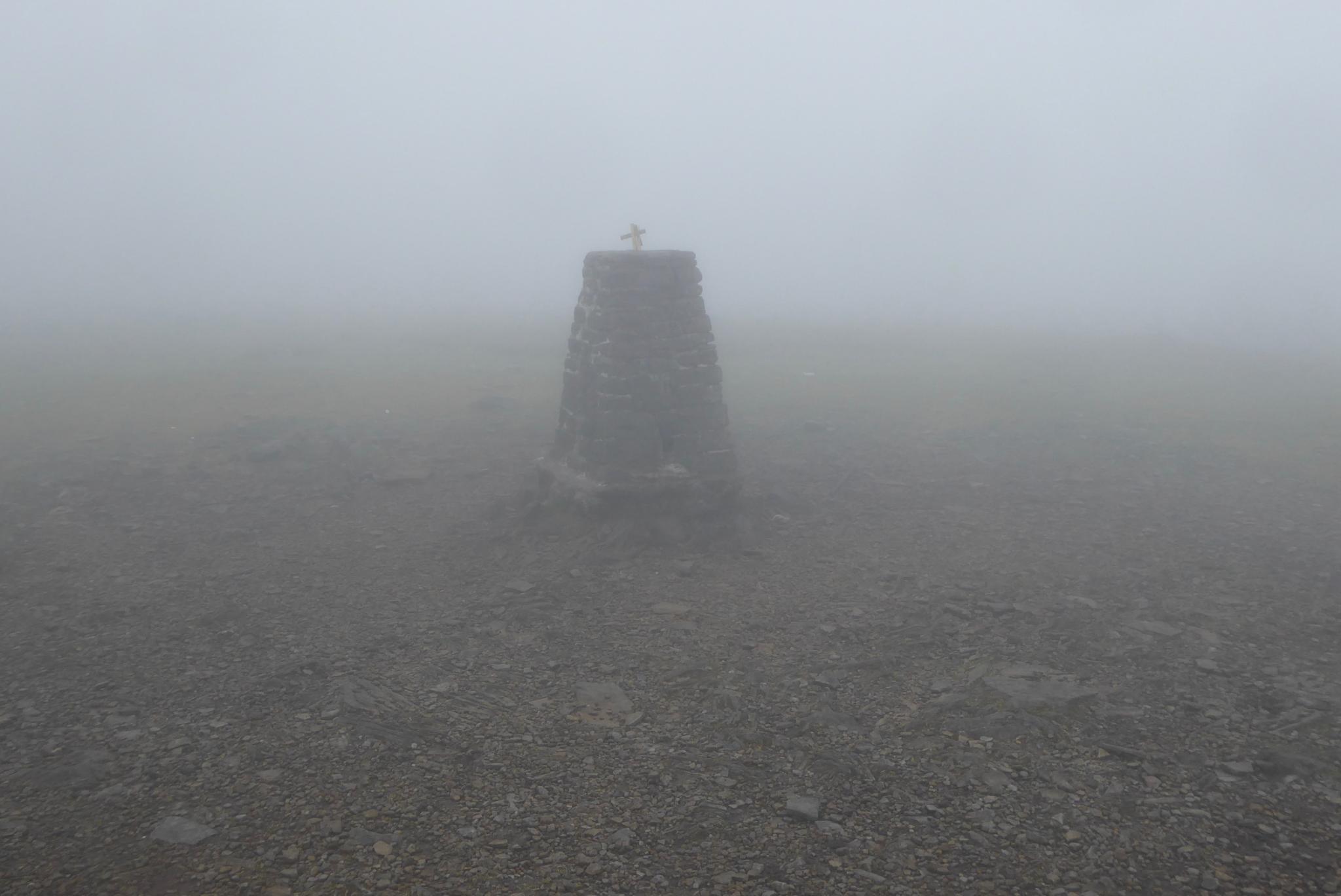 Walking Ingleborough in the Cloud