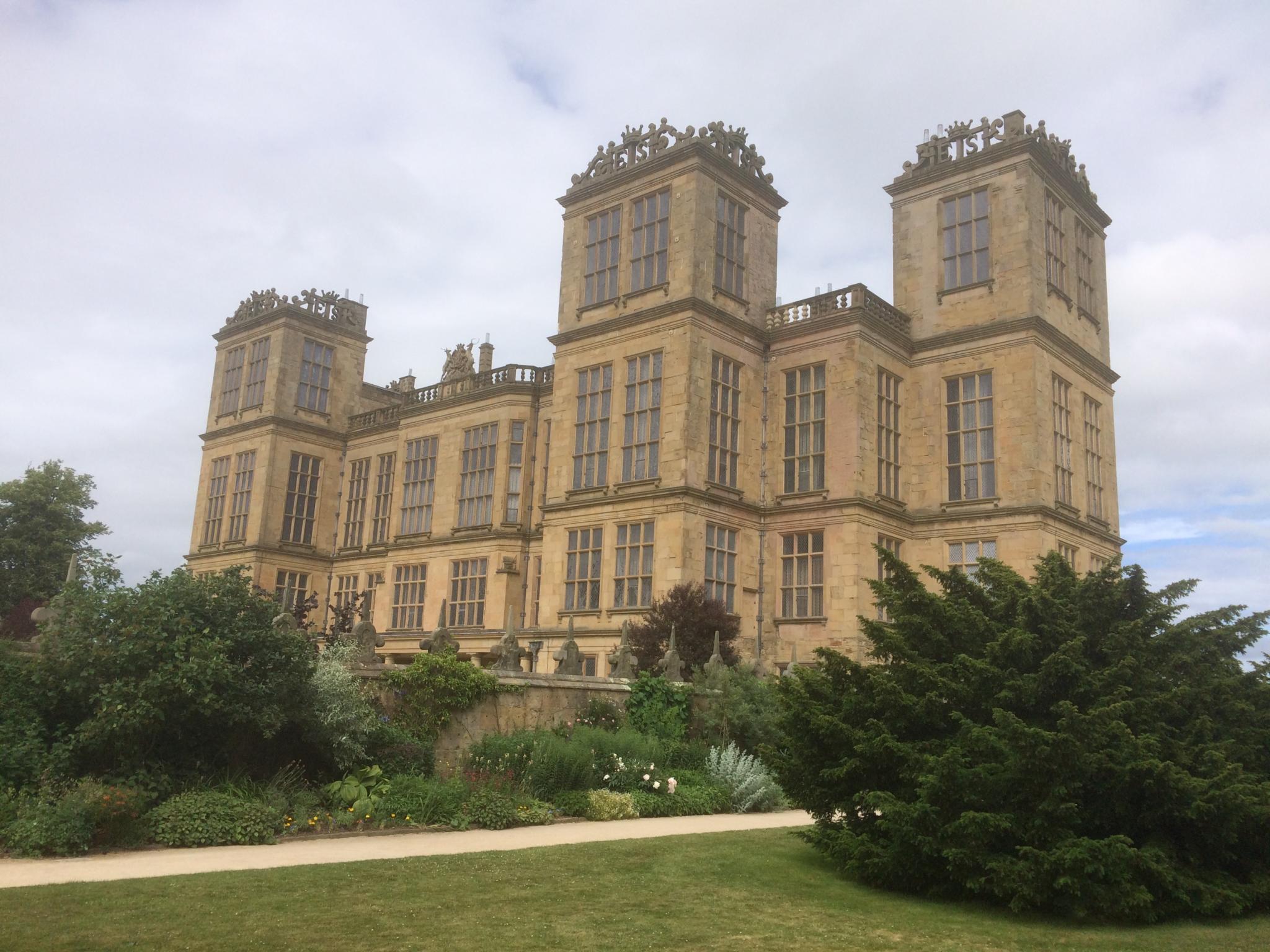 Heading Out from Hardwick Hall