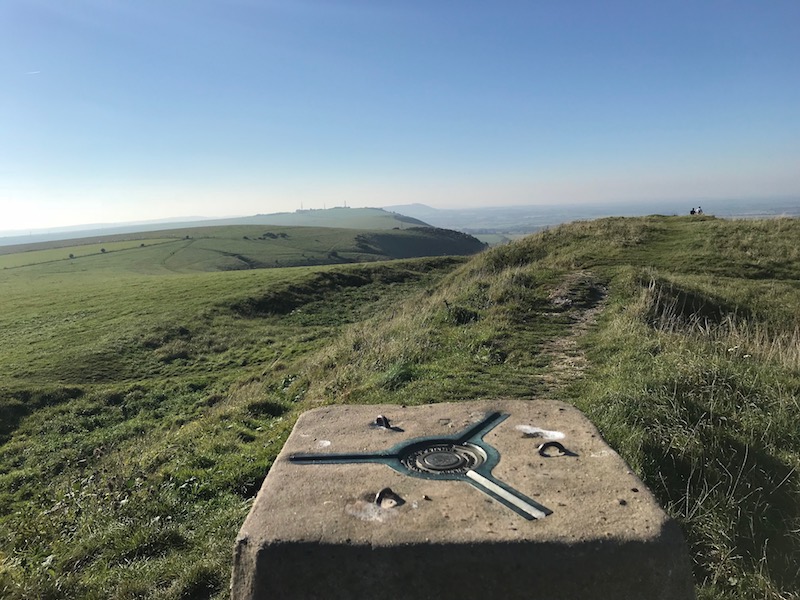 Back on the South Downs Bagging Trig Points