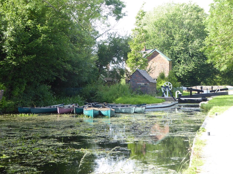 Along the Montgomery Canal from Buttington Wharf