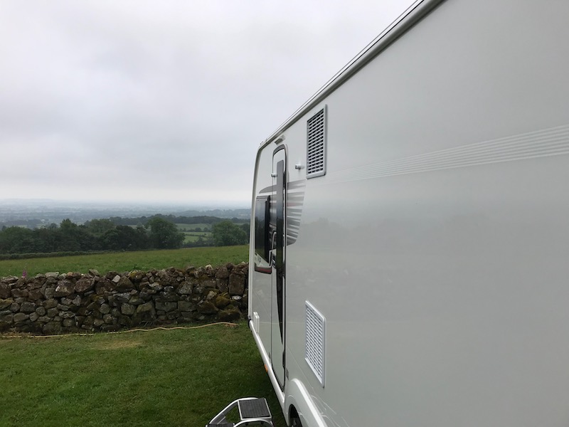 Map of Caravan Sites Visited