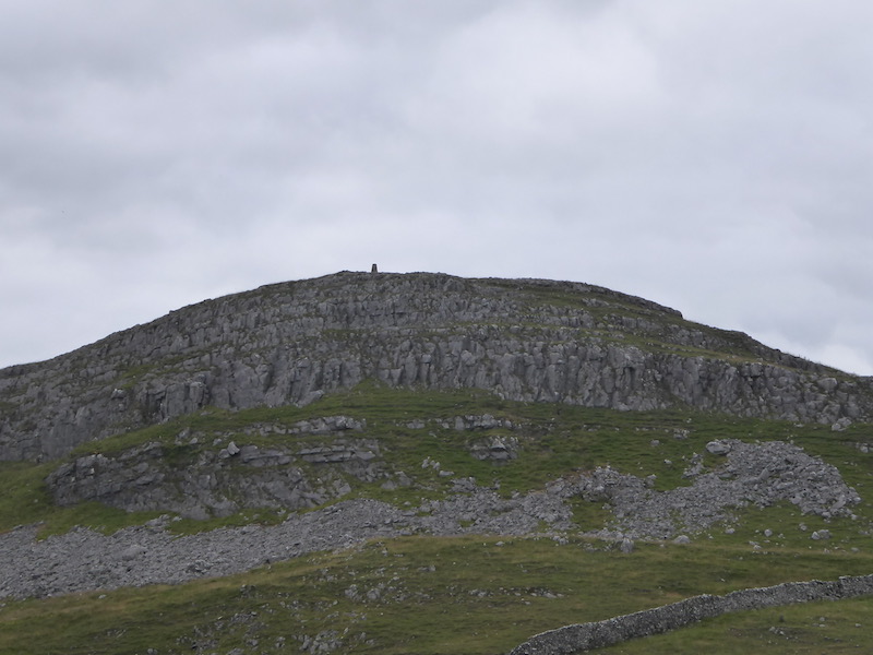 Bagging a Trig on Smearsett Scar