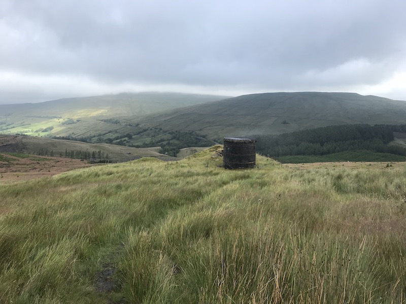 Boggy Walking on Blea Moor and Dodd Fell