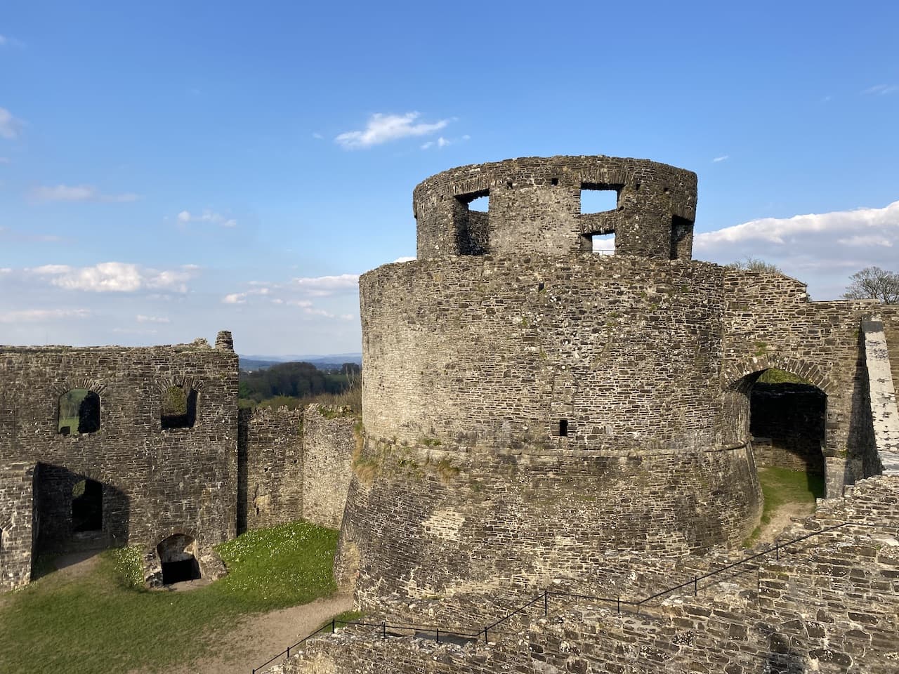 Llwyn Bedw Trig and Dinefwr Castle
