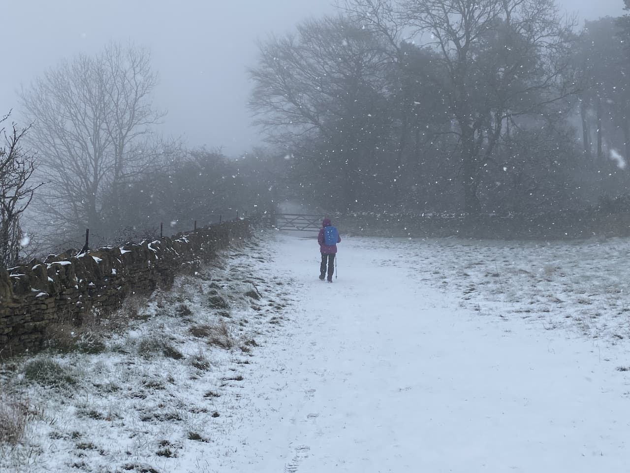 Bredon Hill in the Snow