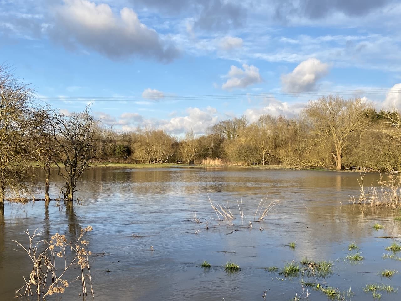 Bow Brook in Flood