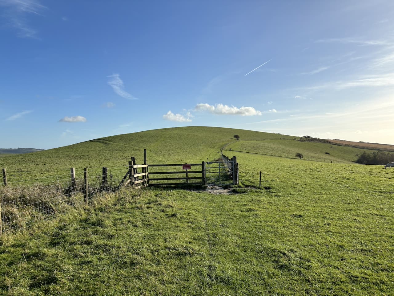 Four Trigs on the South Downs